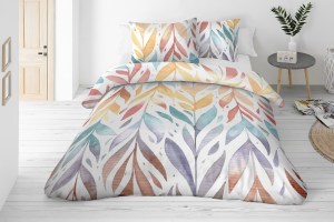1-luxusni-povleceni-bavlneny-saten-bily-zeleny-modry-barevny-moderni-abstraktni-capri-acko-140x200+70x90