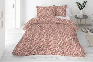 2-luxusni-povleceni-bavlneny-saten-bily-koralova-bezova-barevna-moderni-kytickove-malaga-coral-acko-140x200+70x90