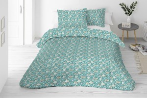 2-luxusni-povleceni-bavlneny-saten-bily-zeleny-modry-barevny-moderni-abstraktni-kytickove-malaga-sea-blue-acko-140x200+70x90