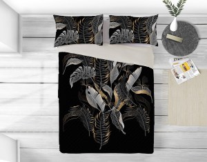 2-luxusni-povleceni-makosaten-egyptska-bavlna-cerna-seda-zlata-monstera-kvetina-moderni-design-noblesa-acko-70x90+140x2003